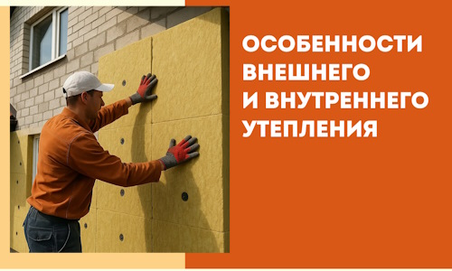 Какие особенности внешнего и внутреннего утепления в Майкопе