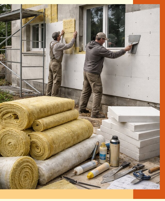 Утепление домов в Майкопе под ключ от 4246 руб/м2 | Профессионально — ТепломастерМкп