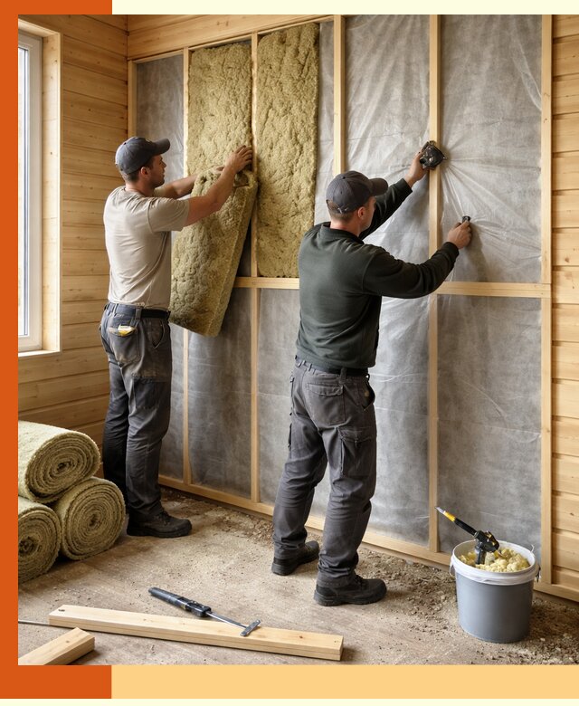 Утепление дома из минибруса в Майкопе: комплексные теплоизоляционные работы