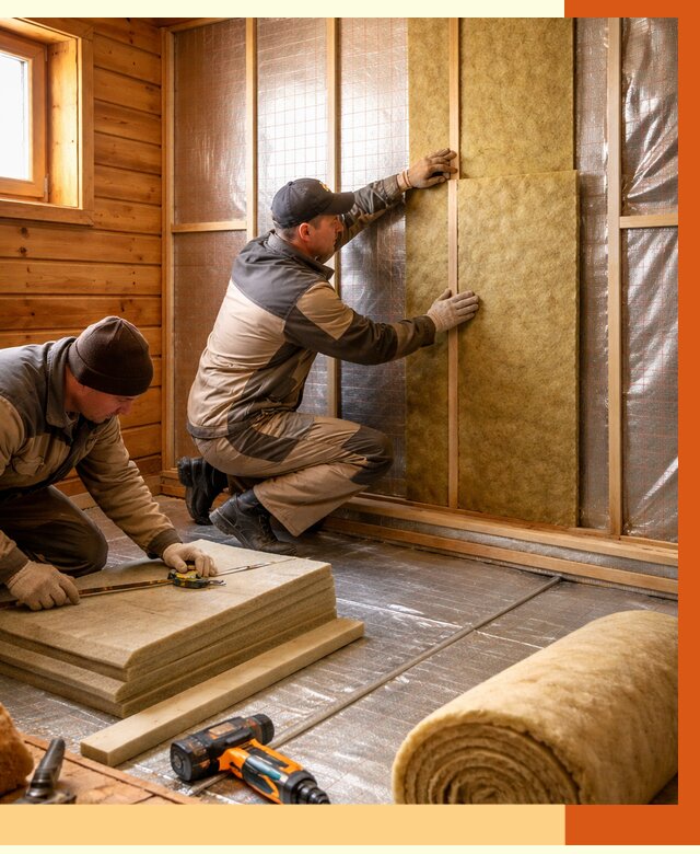 Утепление бани изнутри в Майкопе под ключ от 4246 руб./м² | ТепломастерМкп