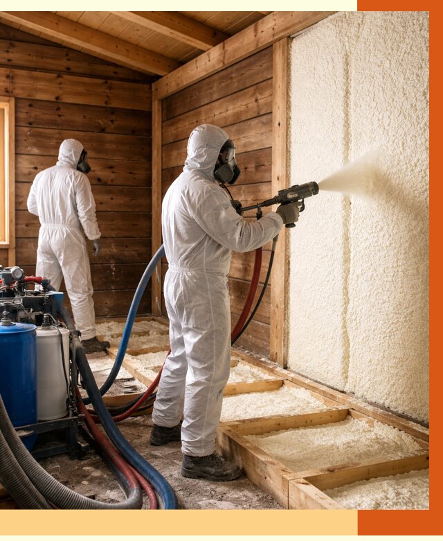 Утепление бани ппу в Майкопе под ключ от 4246 руб./м2 | ТепломастерМкп - напыление и монтаж ппу