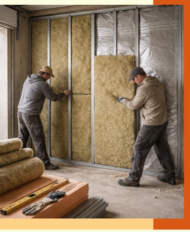 Утепление гаража изнутри в Майкопе от 7582 руб/м2 — работы и цена | ТепломастерМкп