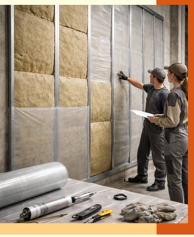 Утепление склада химсырья в Майкопе от 4549 руб. под ключ | ТепломастерМкп