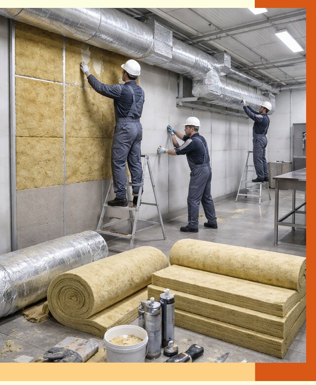 Утепление пищевого цеха в Майкопе от 12636 руб./м² — комплексно под ключ | ТепломастерМкп