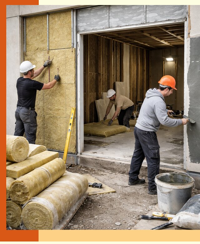 Утепление торгового павильона в Майкопе — качественно и энергоэффективно