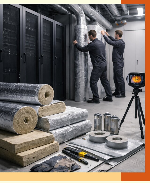 Утепление серверной в Майкопе от 8593 руб./м² — комплексно под ключ | ТепломастерМкп