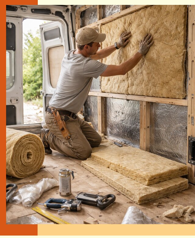 Утепление кемпера под ключ в Майкопе с гарантией качества