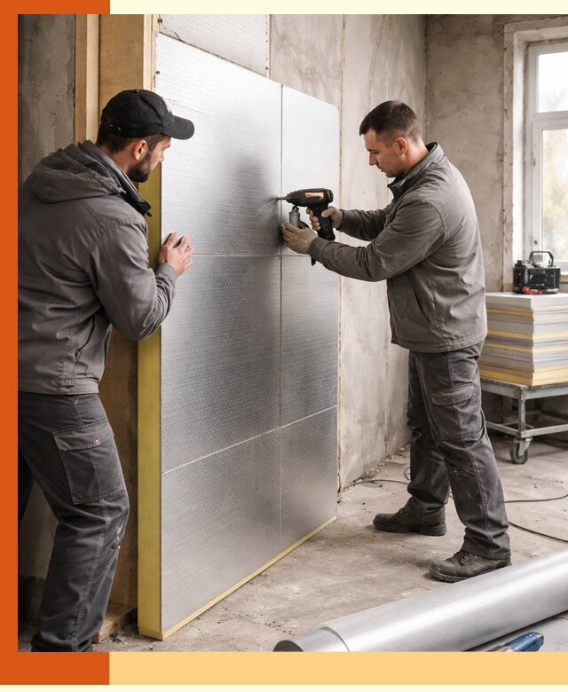 Утепление PIR панелями домов и зданий в Майкопе