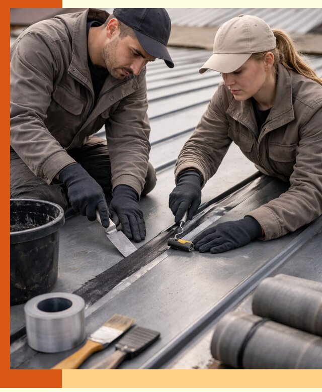 Гидроизоляция фальцевой кровли в Майкопе качественно и надежно