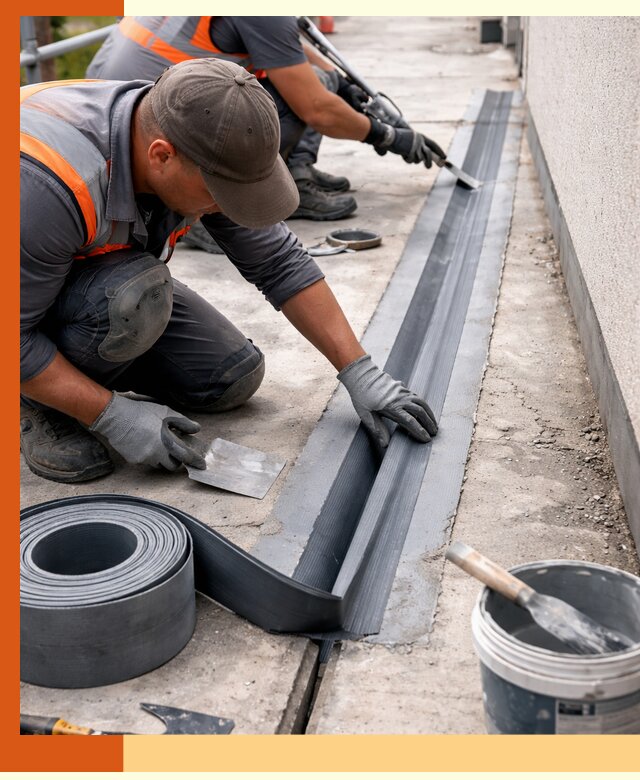 Гидроизоляция деформационного шва в Майкопе профессионально и надежно