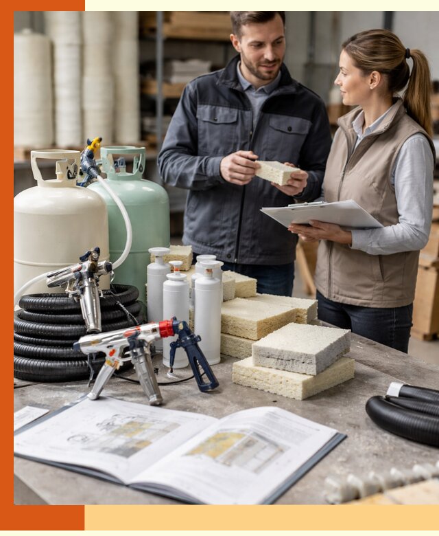 Продажа компонентов ППУ с профессиональной консультацией в Майкопе